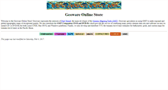 Desktop Screenshot of geoware-online.com